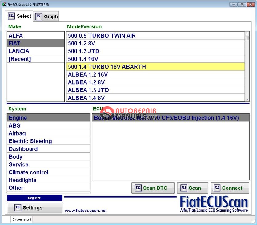 Fiatecuscan 3.4.1 + Crack: full version free software download